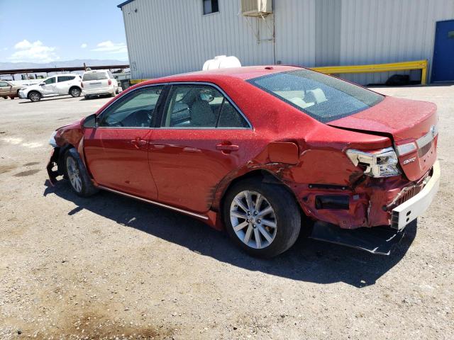 4T4BF1FK0ER369576 - 2014 TOYOTA CAMRY L RED photo 2