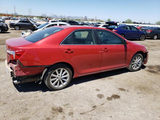 4T4BF1FK0ER369576 - 2014 TOYOTA CAMRY L RED photo 3