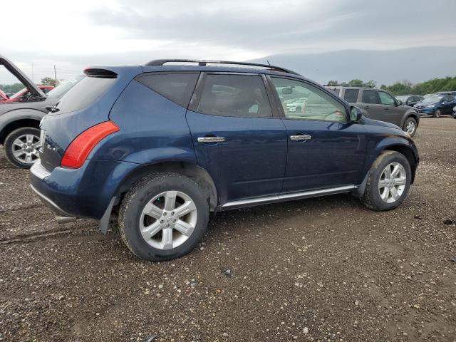 JN8AZ08W56W523995 - 2006 NISSAN MURANO SL BLUE photo 3