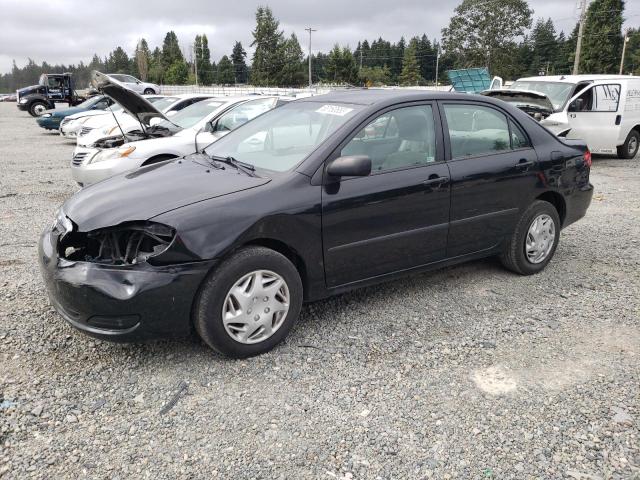 JTDBR32E970115778 - 2007 TOYOTA COROLLA CE BLACK photo 1