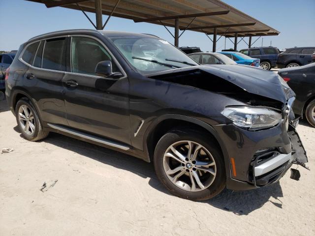 5UXTY5C01M9H23079 - 2021 BMW X3 XDRIVE30I BLACK photo 4