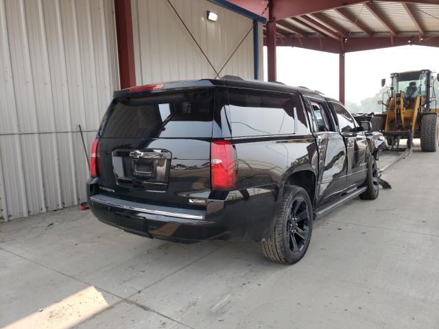 1GNSKJKC9HR159047 - 2017 CHEVROLET SUBURBAN K1500 PREMIER BLACK photo 4