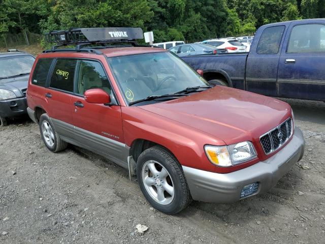 JF1SF65562H739737 - 2002 SUBARU FORESTER S RED photo 4