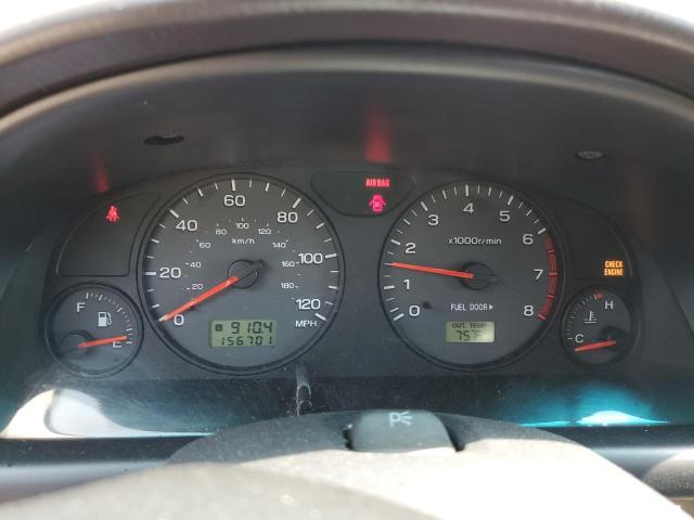 JF1SF65562H739737 - 2002 SUBARU FORESTER S RED photo 9