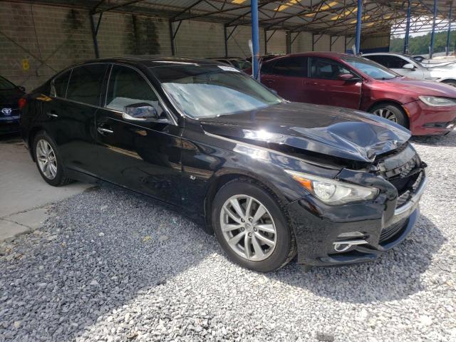 JN1BV7AR2FM417799 - 2015 INFINITI Q50 BASE BLACK photo 4