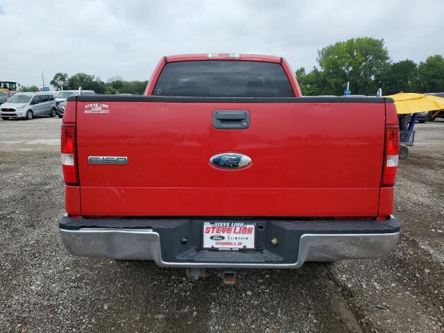 1FTPX14596FA41223 - 2006 FORD F150 RED photo 6