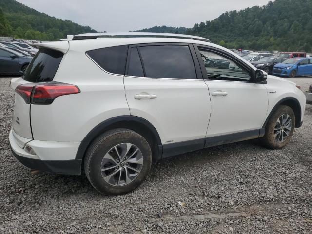 JTMRJREV6GD022648 - 2016 TOYOTA RAV4 HV XLE WHITE photo 3