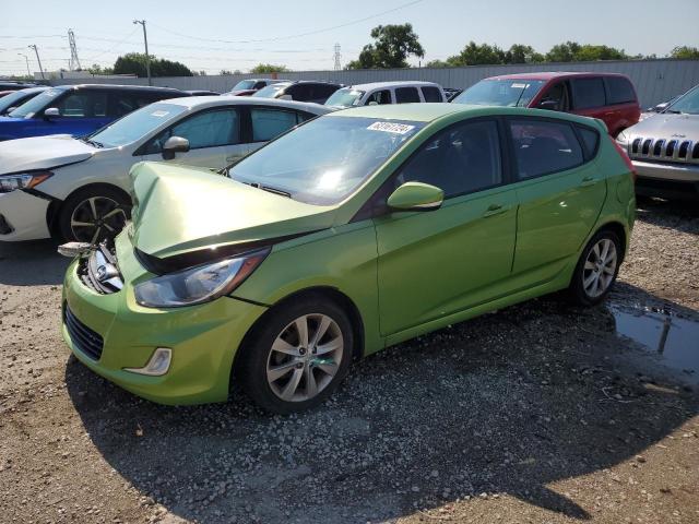 KMHCU5AE0DU060508 - 2013 HYUNDAI ACCENT GLS GREEN photo 1