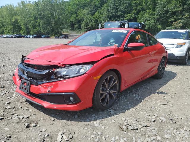 2HGFC4B89KH307288 - 2019 HONDA CIVIC SPORT 红色 照片 1