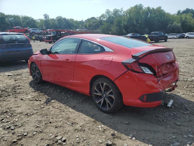2HGFC4B89KH307288 - 2019 HONDA CIVIC SPORT 红色 照片 2