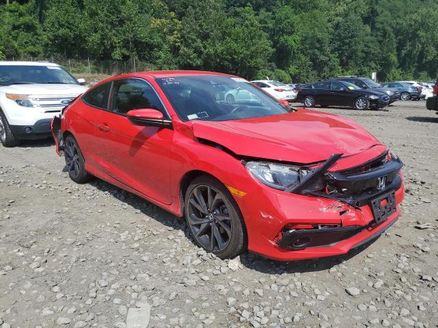 2HGFC4B89KH307288 - 2019 HONDA CIVIC SPORT 红色 照片 4