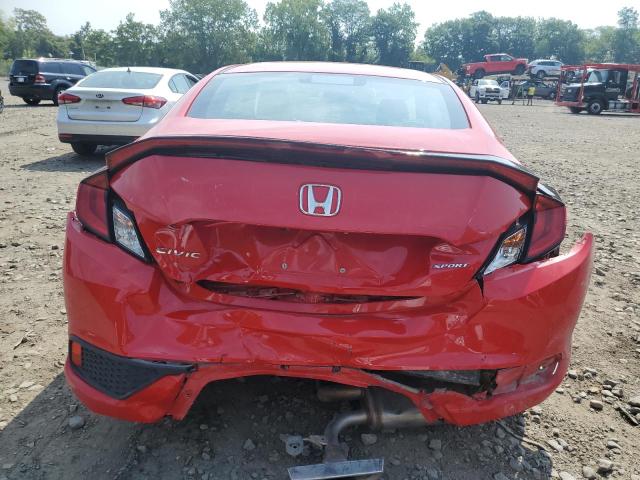 2HGFC4B89KH307288 - 2019 HONDA CIVIC SPORT 红色 照片 6