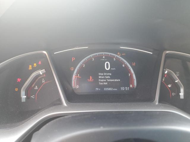 2HGFC4B89KH307288 - 2019 HONDA CIVIC SPORT 红色 照片 9