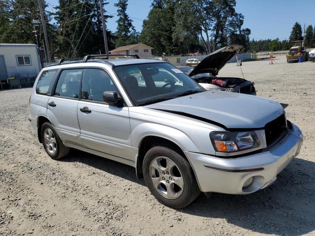 JF1SG65693H770455 - 2003 SUBARU FORESTER 2.5XS Серебристый фото 4