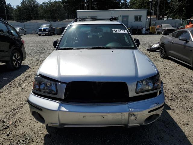 JF1SG65693H770455 - 2003 SUBARU FORESTER 2.5XS Серебристый фото 5