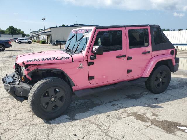 1J4GA59127L102925 - 2007 JEEP WRANGLER SAHARA PINK photo 1