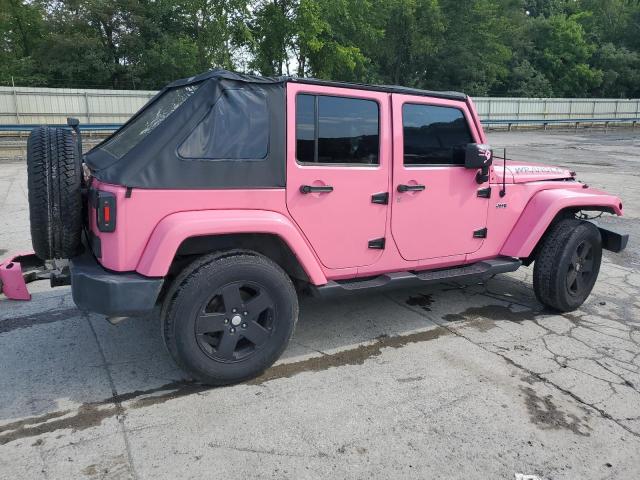 1J4GA59127L102925 - 2007 JEEP WRANGLER SAHARA PINK photo 3