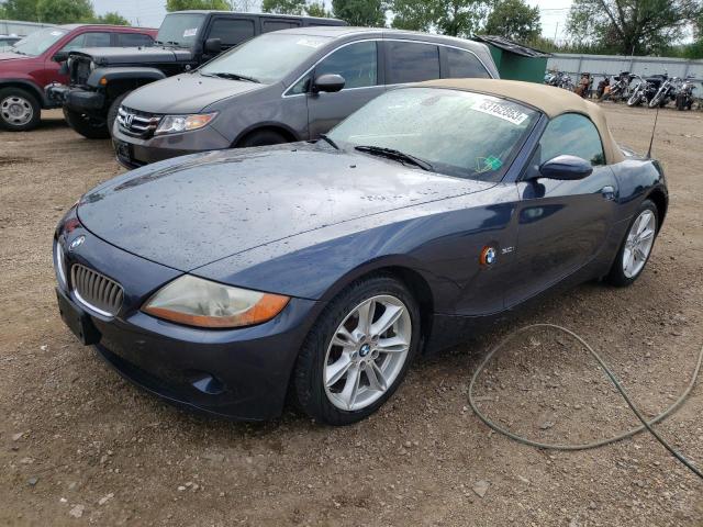 4USBT53594LU07060 - 2004 BMW Z4 3.0 BLUE photo 1