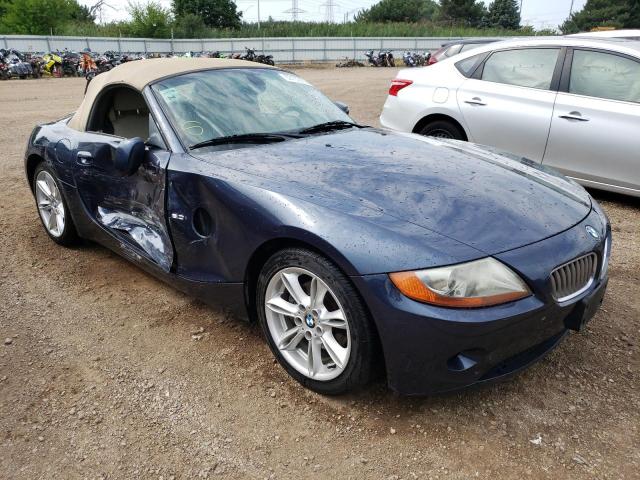 4USBT53594LU07060 - 2004 BMW Z4 3.0 BLUE photo 4