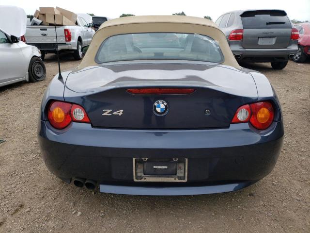 4USBT53594LU07060 - 2004 BMW Z4 3.0 BLUE photo 6