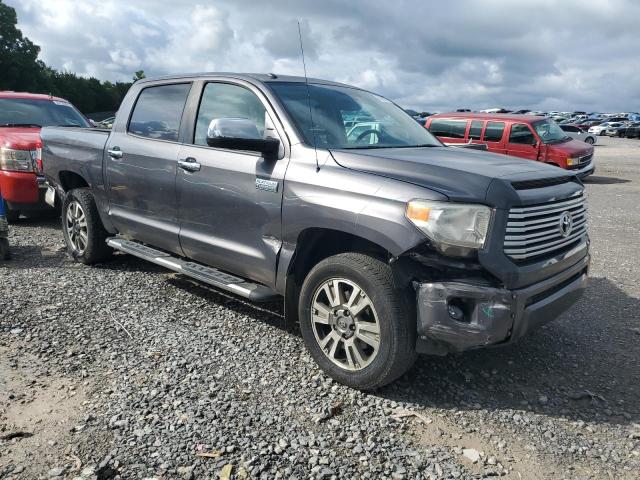 5TFAW5F14FX454963 - 2015 TOYOTA TUNDRA CREWMAX 1794 GRAY photo 4