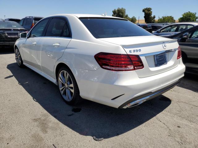 WDDHF5KB6EA968396 - 2014 MERCEDES-BENZ E 350 WHITE photo 2