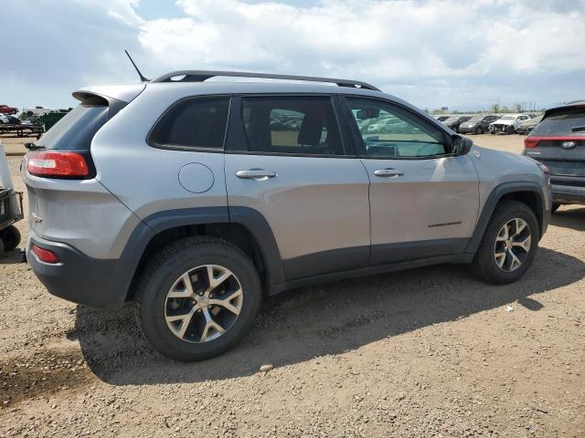 1C4PJMBSXEW184322 - 2014 JEEP CHEROKEE TRAILHAWK GRAY photo 3