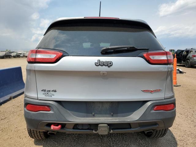 1C4PJMBSXEW184322 - 2014 JEEP CHEROKEE TRAILHAWK GRAY photo 6