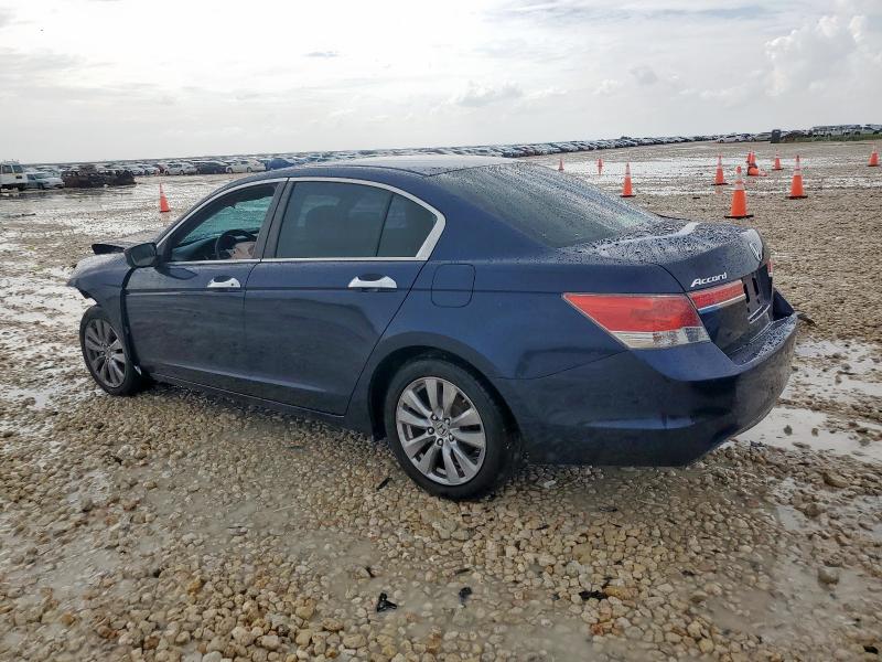 1HGCP3F70CA003723 - 2012 HONDA ACCORD EX BLUE photo 2