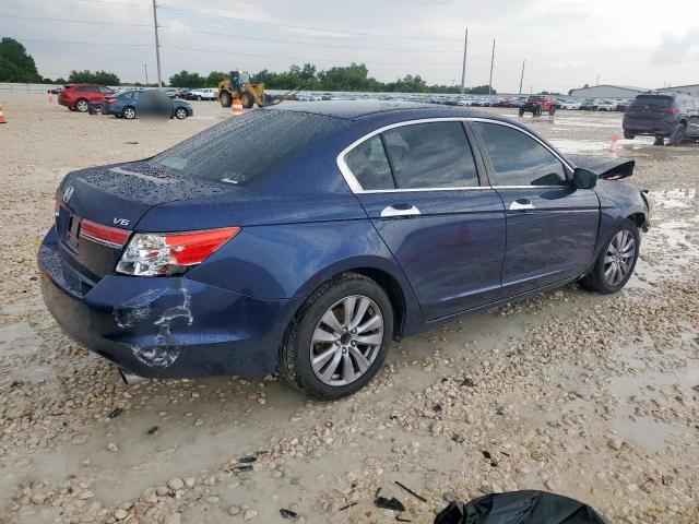 1HGCP3F70CA003723 - 2012 HONDA ACCORD EX BLUE photo 3