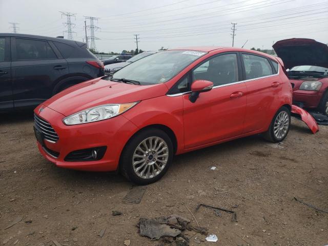 3FADP4FJ1EM220620 - 2014 FORD FIESTA TITANIUM RED photo 1