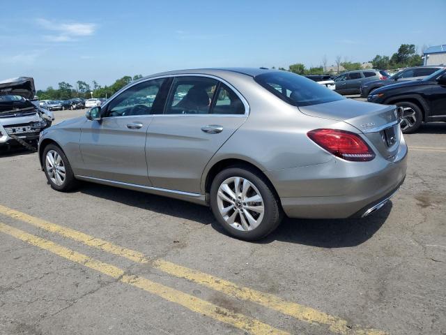 55SWF8EBXKU321502 - 2019 MERCEDES-BENZ C 300 4MATIC SILVER photo 2