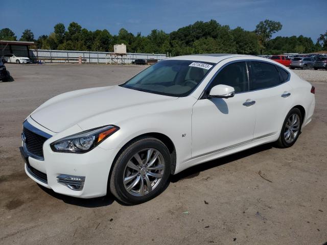 JN1BY1AP2FM540344 - 2015 INFINITI Q70 3.7 WHITE photo 1