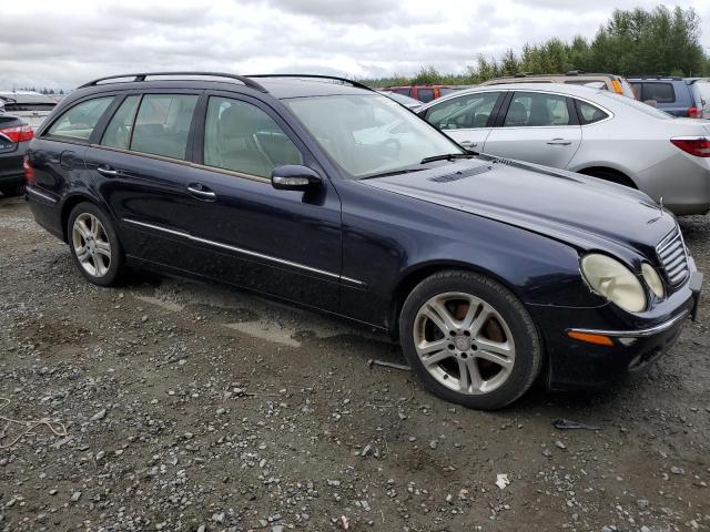 WDBUH87J16X191563 - 2006 MERCEDES-BENZ E 350 4MATIC WAGON BLUE photo 4