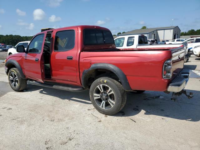 5TEGN92N91Z835044 - 2001 TOYOTA TACOMA DOUBLE CAB PRERUNNER RED photo 2