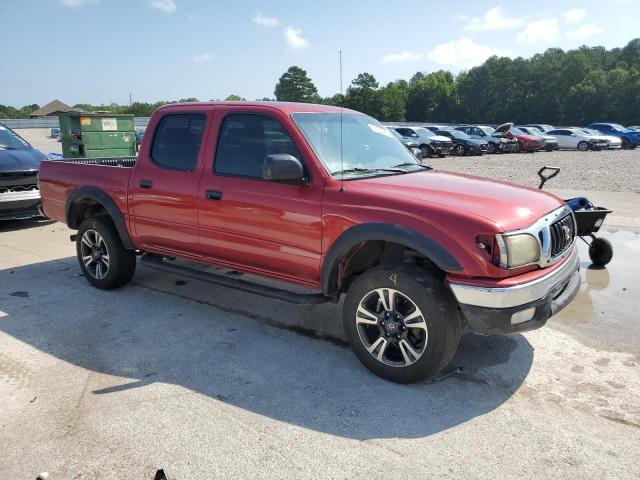 5TEGN92N91Z835044 - 2001 TOYOTA TACOMA DOUBLE CAB PRERUNNER RED photo 4