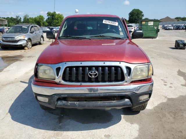 5TEGN92N91Z835044 - 2001 TOYOTA TACOMA DOUBLE CAB PRERUNNER RED photo 5