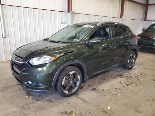 3CZRU6H76JM716006 - 2018 HONDA HR-V EXL GREEN photo 1