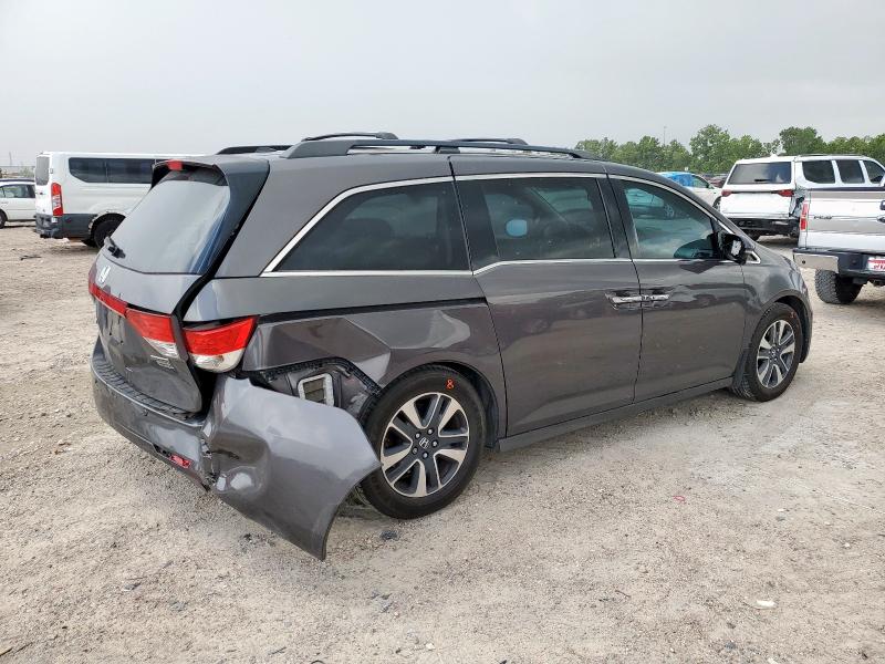 5FNRL5H92GB081738 - 2016 HONDA ODYSSEY TOURING GRAY photo 3