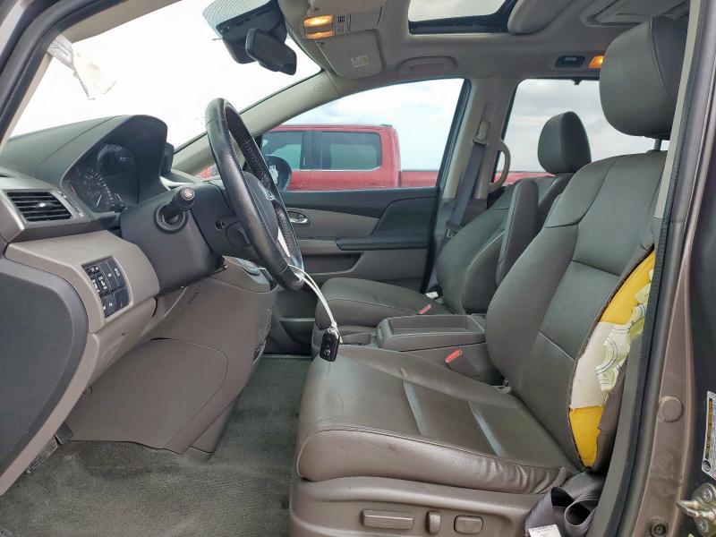 5FNRL5H92GB081738 - 2016 HONDA ODYSSEY TOURING GRAY photo 7