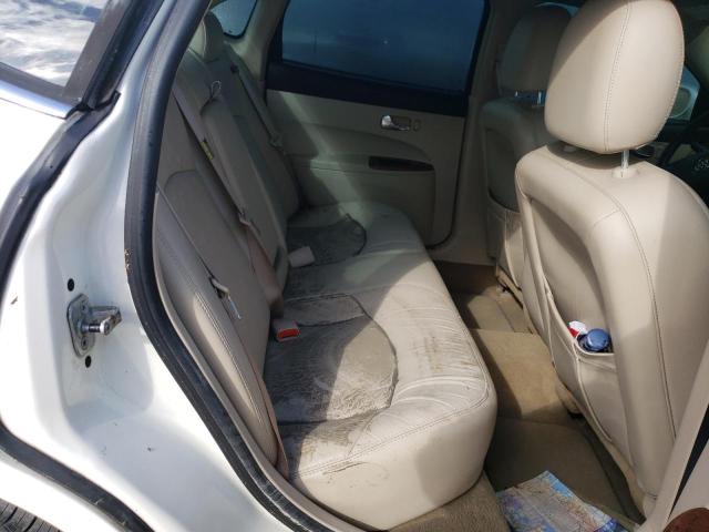 2G4WE587961291603 - 2006 BUICK LACROSSE CXS WHITE photo 6