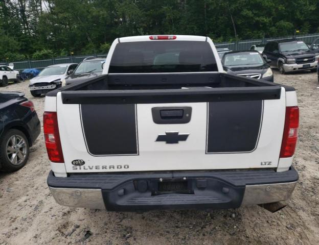 1GCEK39J59Z175219 - 2009 CHEVROLET SILVERADO K1500 LTZ WHITE photo 6