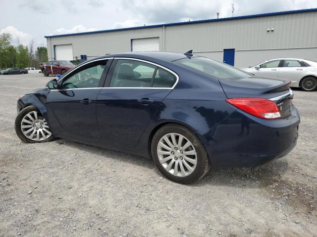 2G4GR5EKXC9134063 - 2012 BUICK REGAL BLUE photo 2