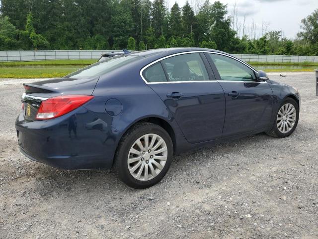 2G4GR5EKXC9134063 - 2012 BUICK REGAL BLUE photo 3
