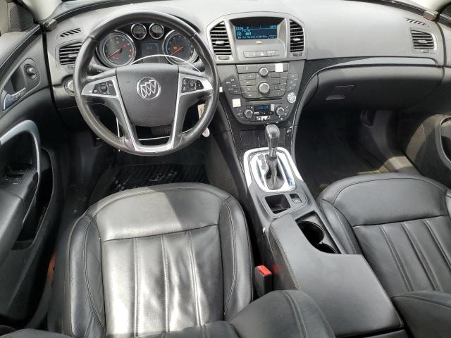 2G4GR5EKXC9134063 - 2012 BUICK REGAL BLUE photo 8