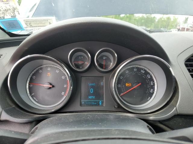 2G4GR5EKXC9134063 - 2012 BUICK REGAL BLUE photo 9