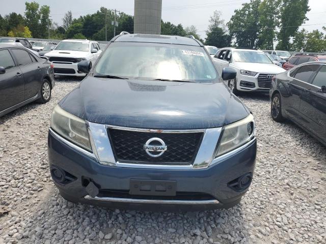 5N1AR2MMXEC704761 - 2014 NISSAN PATHFINDER S BLUE photo 5