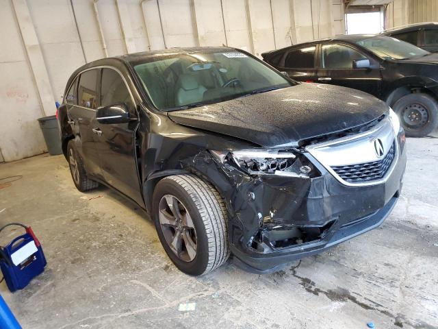 5FRYD4H2XGB032730 - 2016 ACURA MDX BLACK photo 4