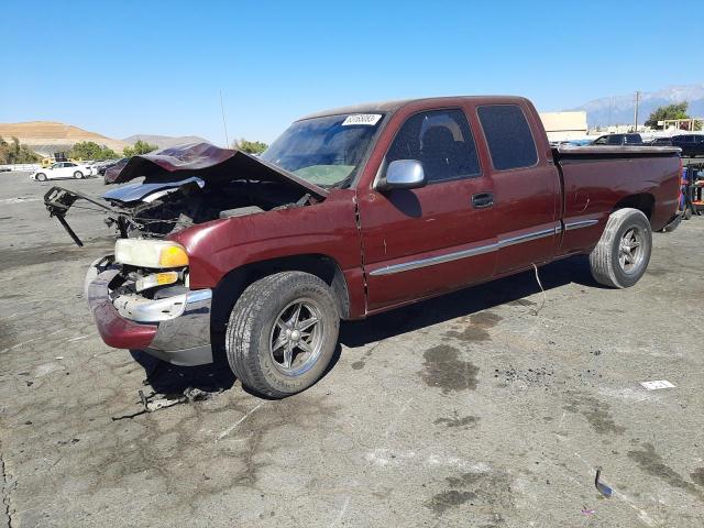 2GTEC19V811282928 - 2001 GMC NEW SIERRA C1500 BURGUNDY photo 1