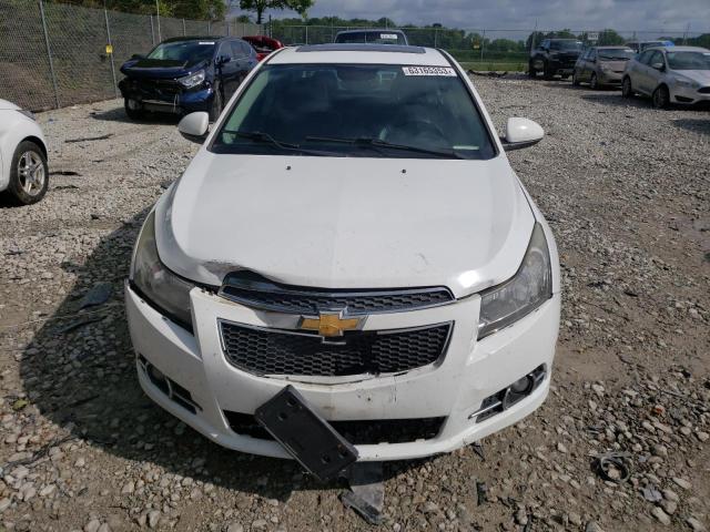 1G1PG5SB8D7108409 - 2013 CHEVROLET CRUZE LTZ WHITE photo 5